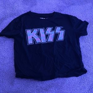 KISS crop top